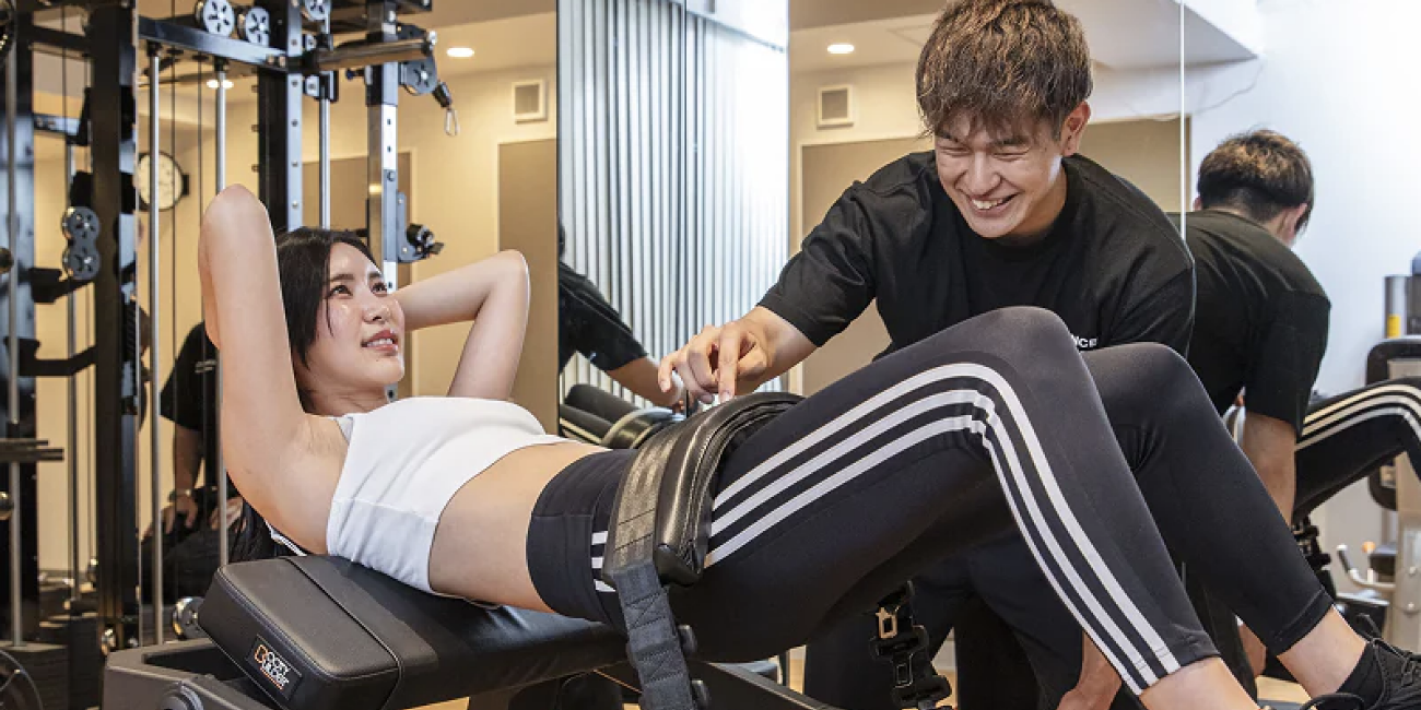 2. トレーニングはパーソナルトレーニング